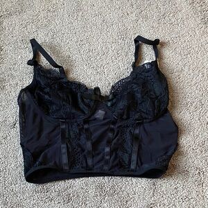 Refuge Black Bralette SIZE M